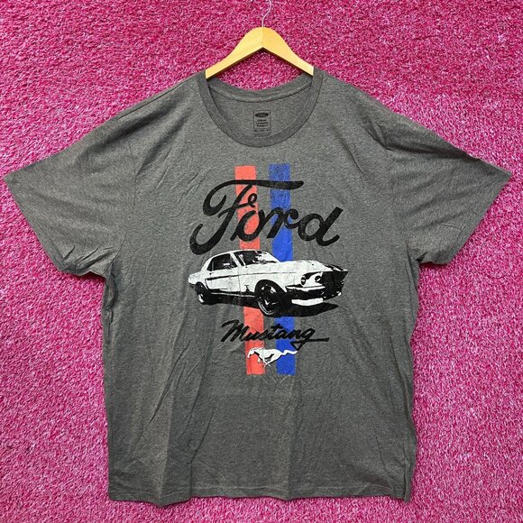 Ford Mustang Car graphic Design T-Shirt 5XL - Picture 1 of 4